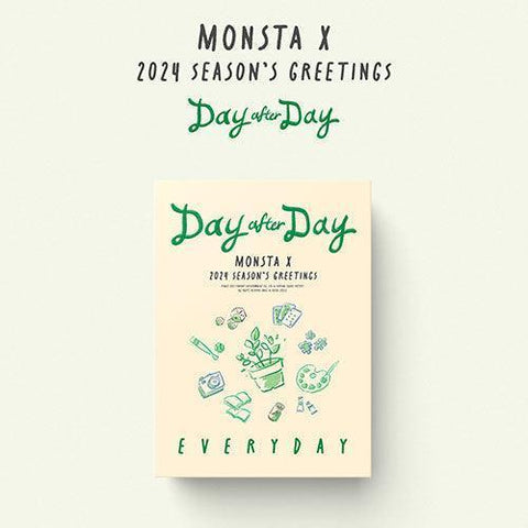 [EXCLUSIVE POB] MONSTA X 2024 Season's Greetings [Day after Day] - KPOP ONLINE STORE USA