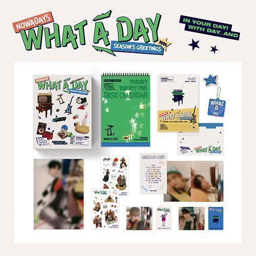 [EXCLUSIVE POB] NOWADAYS - 2025 SEASON’S GREETINGS [WHAT A DAY] - KPOP ONLINE STORE USA