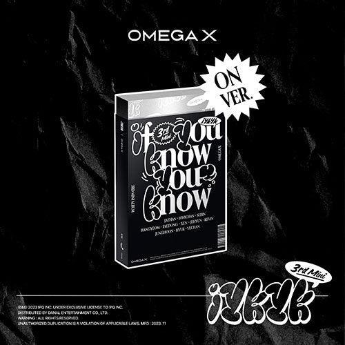 [EXCLUSIVE POB] OMEGA X 3rd Mini Album - iykyk - KPOP ONLINE STORE USA