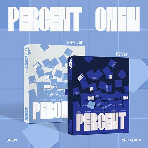 [EXCLUSIVE POB] ONEW (SHINee) 2nd Album - PERCENT (Photobook Ver.) - KPOP ONLINE STORE USA