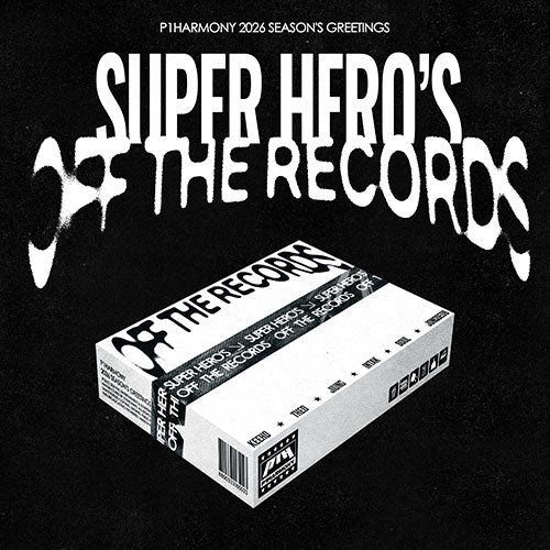 [EXCLUSIVE POB] P1Harmony 2026 Season's Greetings [SUPER HERO'S OFF THE RECORDS] - KPOP ONLINE STORE USA