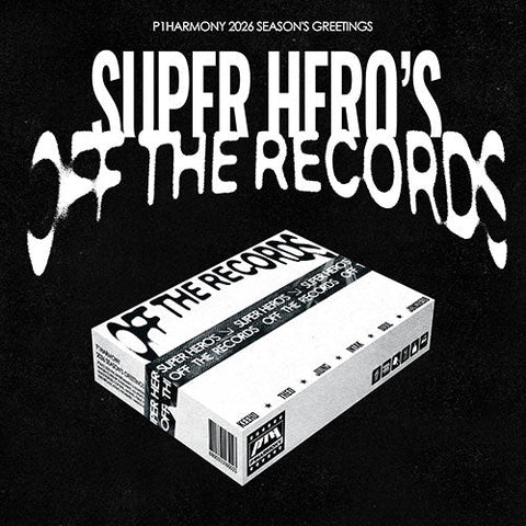[EXCLUSIVE POB] P1Harmony 2026 Season's Greetings [SUPER HERO'S OFF THE RECORDS] - KPOP ONLINE STORE USA