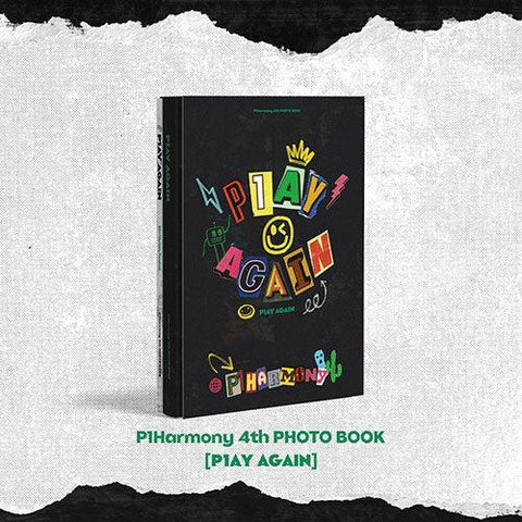 [EXCLUSIVE POB] P1Harmony 4th PHOTO BOOK - P1AY AGAIN - KPOP ONLINE STORE USA