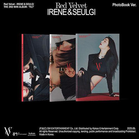 [EXCLUSIVE POB] Red Velvet - IRENE & SEULGI 2nd Mini - TILT (Photo Book Ver.) - KPOP ONLINE STORE USA