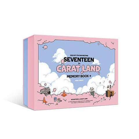 [EXCLUSIVE POB] SEVENTEEN 2023 SVT 7TH FAN MEETING [SEVENTEEN in CARAT LAND] MEMORY BOOK + DIGITAL CODE - KPOP ONLINE STORE USA