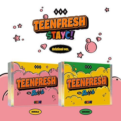 [EXCLUSIVE POB] STAYC 3rd Mini Album - TEENFRESH (Original Ver.) - KPOP ONLINE STORE USA