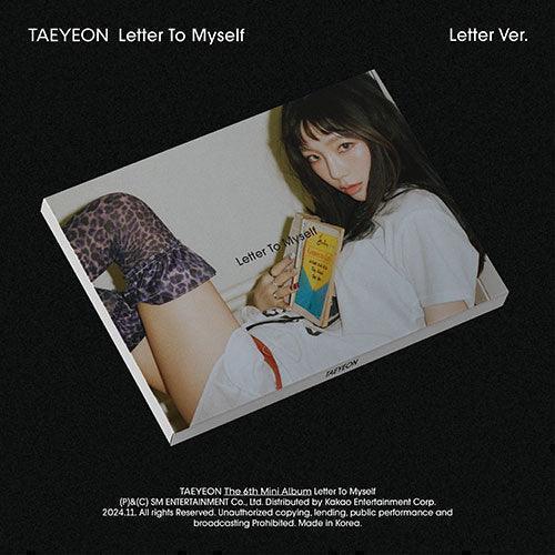 [EXCLUSIVE POB] Taeyeon 6th Mini Album - Letter To Myself (Letter Ver.) - KPOP ONLINE STORE USA