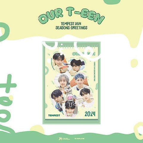 [EXCLUSIVE POB] TEMPEST - 2024 SEASON’S GREETINGS [OUR - TEEN] [DAMAGED] - KPOP ONLINE STORE USA