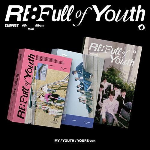 [EXCLUSIVE POB] TEMPEST 6th Mini Album - RE: Full of Youth - KPOP ONLINE STORE USA