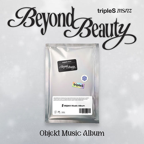 [EXCLUSIVE POB] tripleS msnz 1st Mini Album - Beyond Beauty (Objekt Music Album ver.) - KPOP ONLINE STORE USA