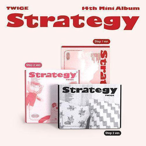 [EXCLUSIVE POB] Twice 14th Mini Album - STRATEGY - KPOP ONLINE STORE USA