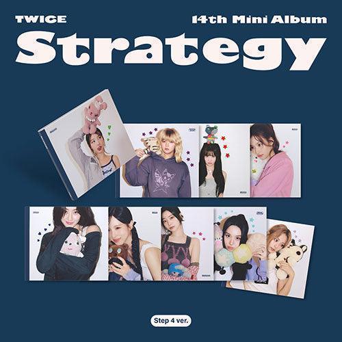 [EXCLUSIVE POB] Twice 14th Mini Album - STRATEGY (Step4 ver.) - KPOP ONLINE STORE USA