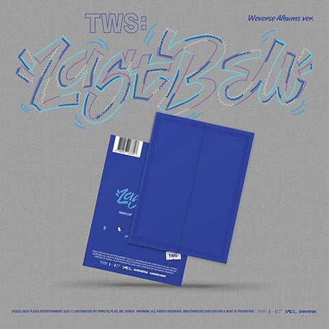 [EXCLUSIVE POB] TWS 1st Single Album - Last Bell (Weverse Albums ver.) - KPOP ONLINE STORE USA