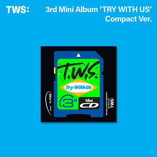 [EXCLUSIVE POB] TWS 3rd Mini Album - TRY WITH US (Compact Ver.) - KPOP ONLINE STORE USA