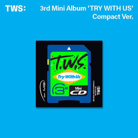 [EXCLUSIVE POB] TWS 3rd Mini Album - TRY WITH US (Compact Ver.) - KPOP ONLINE STORE USA