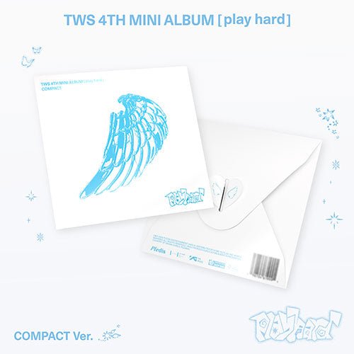 [EXCLUSIVE POB] TWS 4th Mini Album - play hard (COMPACT Ver.) - KPOP ONLINE STORE USA