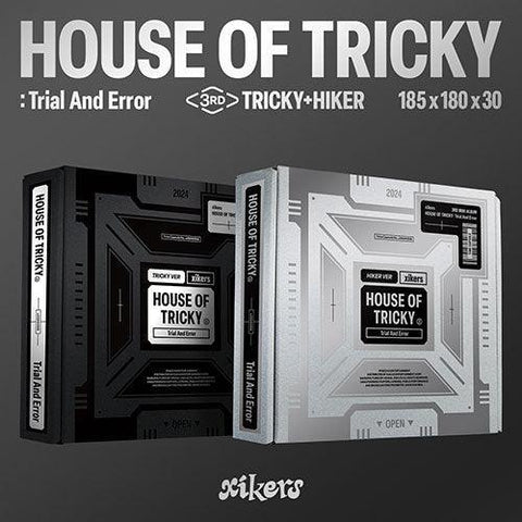 [EXCLUSIVE POB] xikers 3rd Mini Album - HOUSE OF TRICKY : Trial And Error - KPOP ONLINE STORE USA