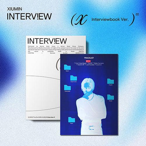 [EXCLUSIVE POB] XIUMIN (EXO) 2nd Mini Album - Interview X (Interviewbook Ver.) - KPOP ONLINE STORE USA