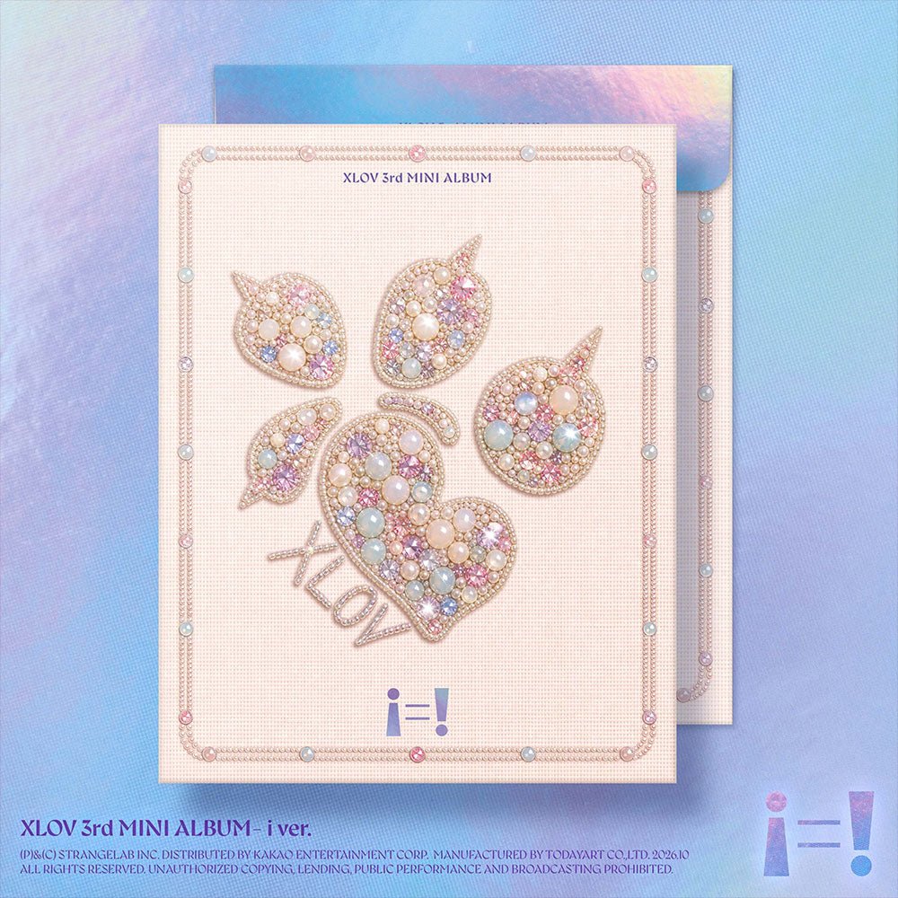 [EXCLUSIVE POB] XLOV 3rd Mini Album - i=! - KPOP ONLINE STORE USA