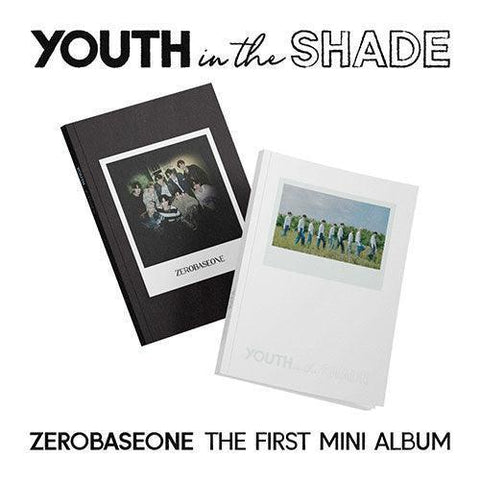 [EXCLUSIVE POB] ZEROBASEONE 1st Mini Album - YOUTH IN THE SHADE (Artbook Ver.) - KPOP ONLINE STORE USA
