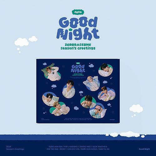 [EXCLUSIVE POB] ZEROBASEONE 2024 Season's Greetings [Good Night] - KPOP ONLINE STORE USA