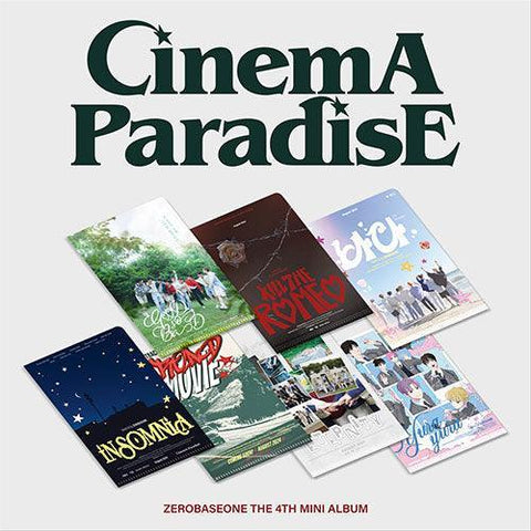 [EXCLUSIVE POB] ZEROBASEONE 4th Mini Album - CINEMA PARADISE (ZEROSE ver.) - KPOP ONLINE STORE USA