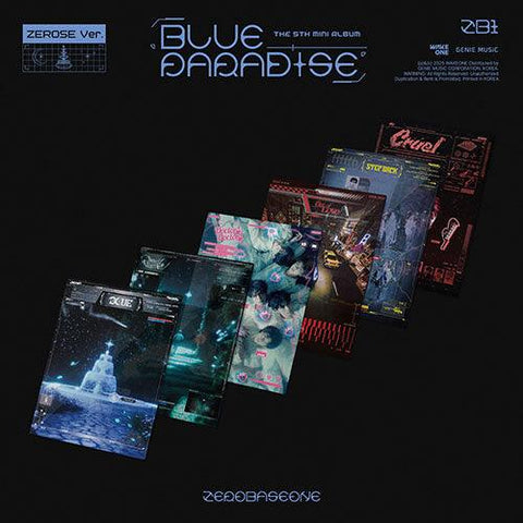 [EXCLUSIVE POB] ZEROBASEONE 5th Mini Album - BLUE PARADISE (ZEROSE ver.) - KPOP ONLINE STORE USA