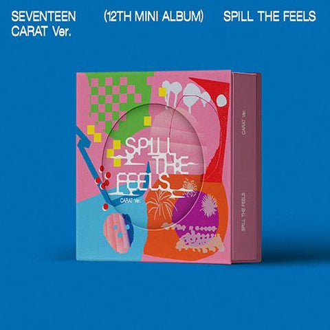 [EXLUSIVE POB] SEVENTEEN 12th Mini Album - SPILL THE FEELS (CARAT Ver.) - KPOP ONLINE STORE USA