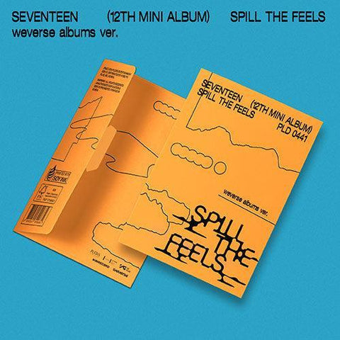 [EXLUSIVE POB] SEVENTEEN 12th Mini Album - SPILL THE FEELS (Weverse Albums ver.) - KPOP ONLINE STORE USA