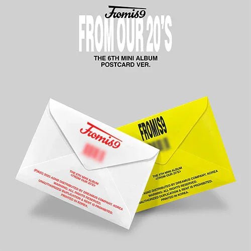 fromis_9 6th mini album - From Our 20’s (Postcard Ver.) - KPOP ONLINE STORE USA
