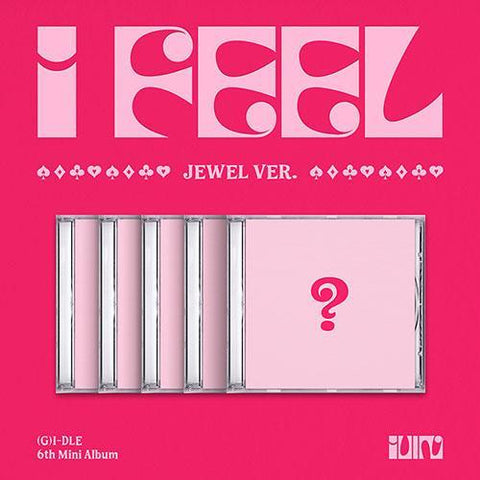 (G)I-DLE 6th Mini Album - I FEEL (Jewel Ver.) - KPOP ONLINE STORE USA