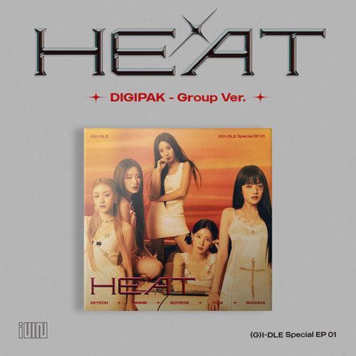 (G)I-DLE Special Album - HEAT (Digipak Ver.) - KPOP ONLINE STORE USA