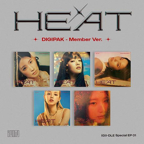 (G)I-DLE Special Album - HEAT (Digipak Ver.) - KPOP ONLINE STORE USA