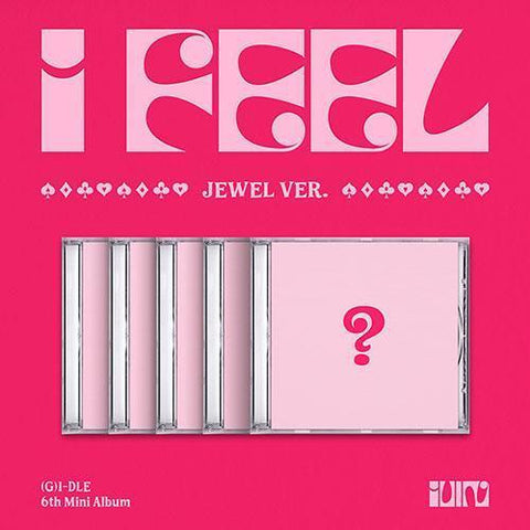 (G)I - DLE 6th Mini Album - I FEEL (Jewel Ver.) - KPOP ONLINE STORE USA