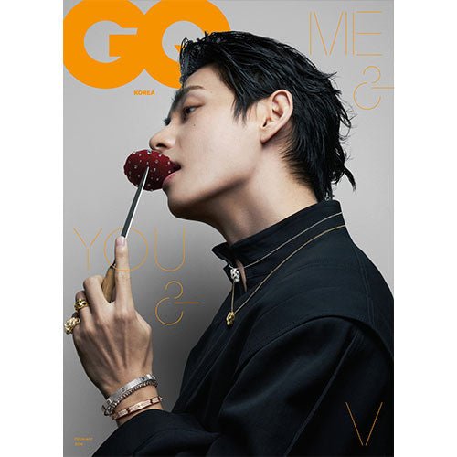 GQ KOREA 2026 - 02 V (BTS) Cover - KPOP ONLINE STORE USA