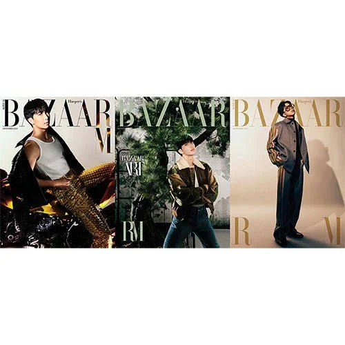 HARPER'S BAZAAR 2025 - 09 RM (BTS) Cover - KPOP ONLINE STORE USA
