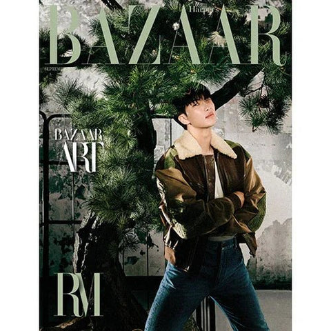 HARPER'S BAZAAR 2025 - 09 RM (BTS) Cover - KPOP ONLINE STORE USA