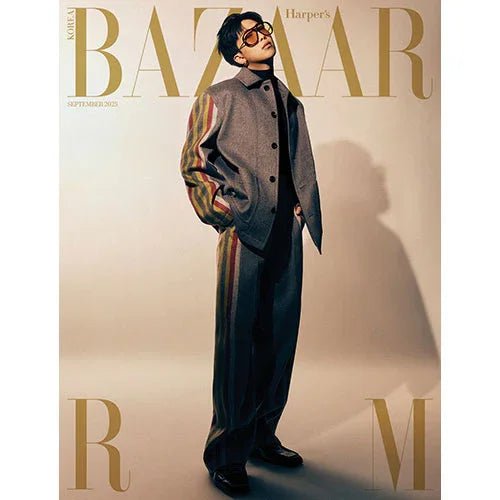 HARPER'S BAZAAR 2025 - 09 RM (BTS) Cover - KPOP ONLINE STORE USA