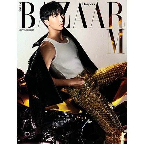 HARPER'S BAZAAR 2025 - 09 RM (BTS) Cover - KPOP ONLINE STORE USA