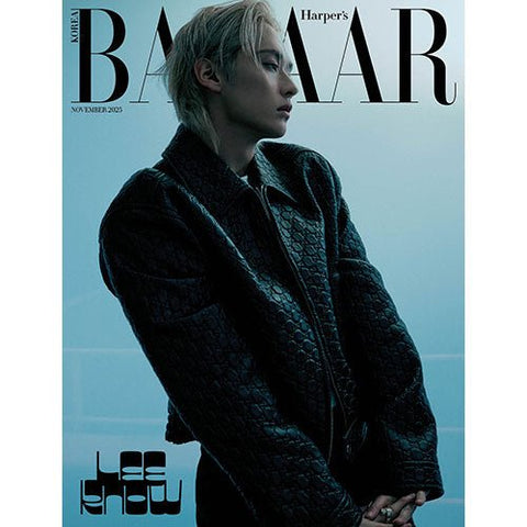 HARPER'S BAZAAR 2025 - 11 LEE KNOW (STRAY KIDS) Cover - KPOP ONLINE STORE USA