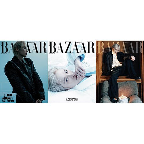 HARPER'S BAZAAR 2025 - 11 LEE KNOW (STRAY KIDS) Cover - KPOP ONLINE STORE USA