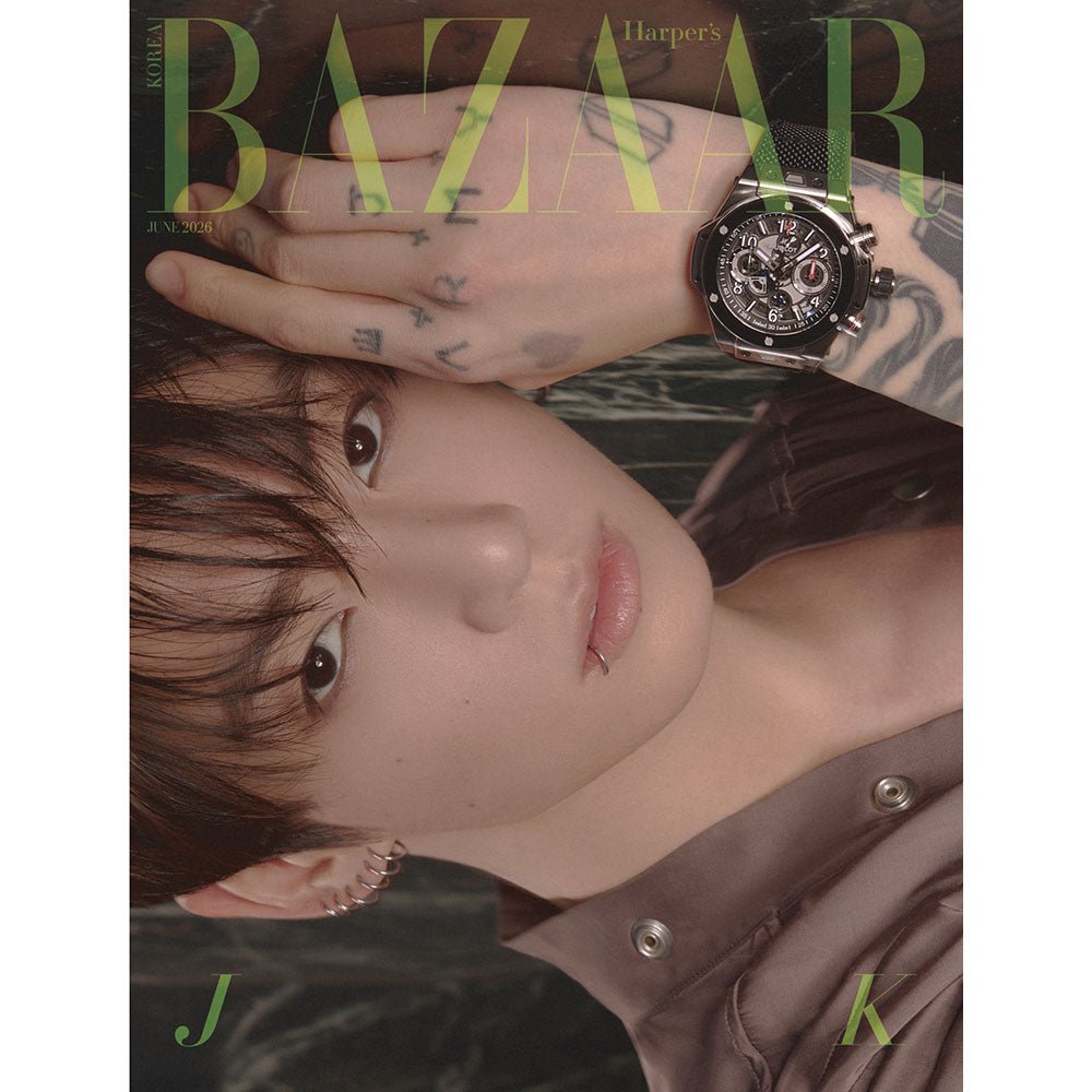 HARPER'S BAZAAR KOREA 2026 June - BTS Jung Kook Cover - KPOP ONLINE STORE USA