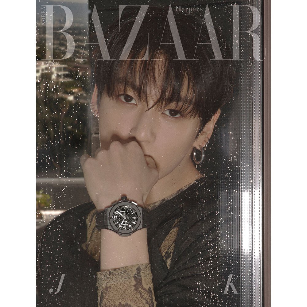 HARPER'S BAZAAR KOREA 2026 June - BTS Jung Kook Cover - KPOP ONLINE STORE USA