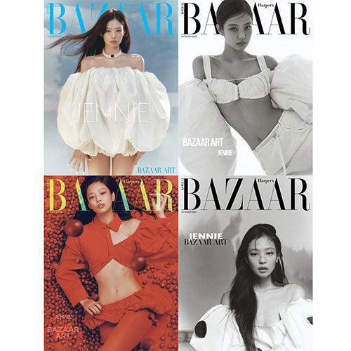 HARPER'S BAZAAR Oct. Blackpink Jennie Cover (NCT Jeno Book - In - Book) - KPOP ONLINE STORE USA
