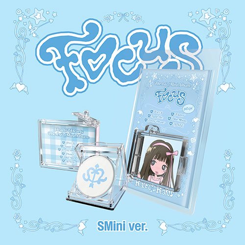 Hearts2Hearts 1st Mini Album - FOCUS (SMini Ver.) - KPOP ONLINE STORE USA