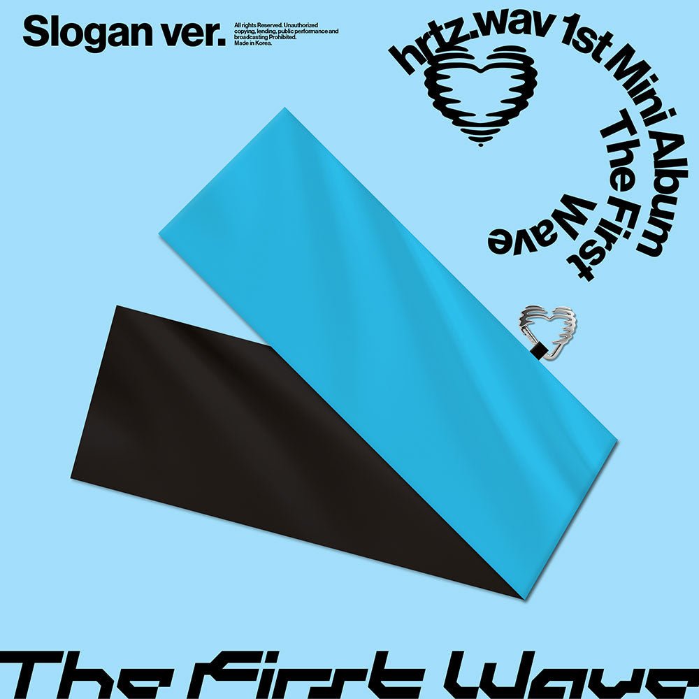 hrtz.wav 1st Mini Album - The First Wave (Slogan ver./Limited) - KPOP ONLINE STORE USA