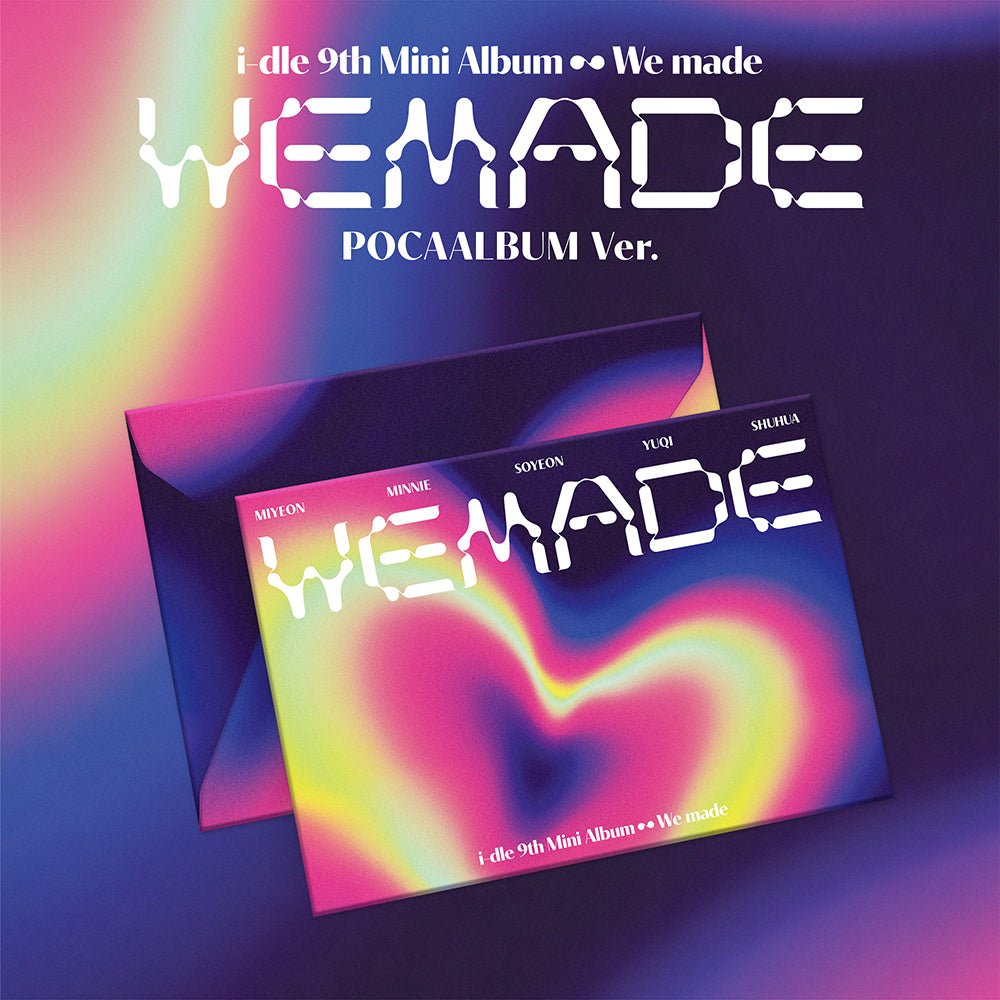 i-dle 9th Mini Album - We made (POCAALBUM Ver.) - KPOP ONLINE STORE USA