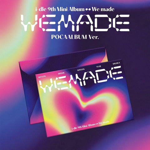 i-dle 9th Mini Album - We made (POCAALBUM Ver.) - KPOP ONLINE STORE USA