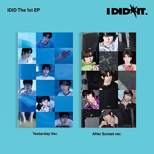 IDID 1st Mini Album - I did it + Applemusic Photocard - KPOP ONLINE STORE USA