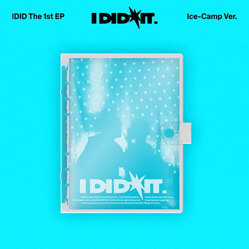 IDID 1st Mini Album - I did it (Ice - Camp Special Edition Ver.) - LIMITED - KPOP ONLINE STORE USA
